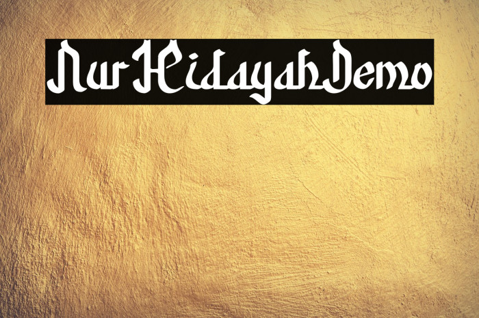 NurHidayahDemo Example 1