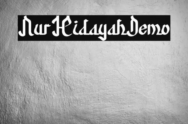 NurHidayahDemo Example 1
