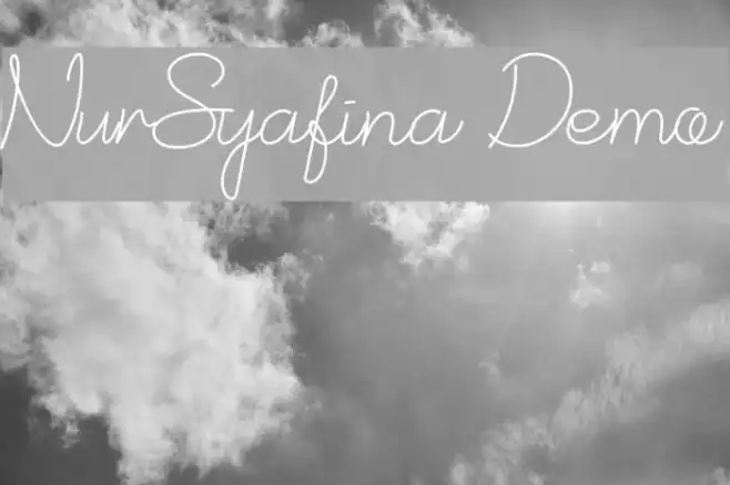 NurSyafina Demo Example 1