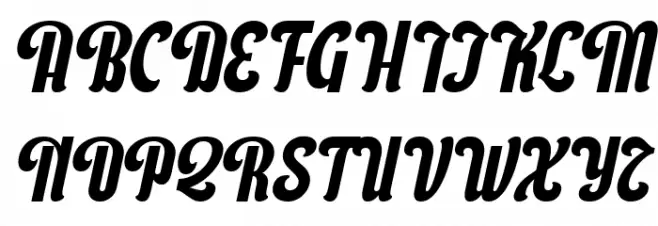 NuragaDemo Regular フォント 大文字