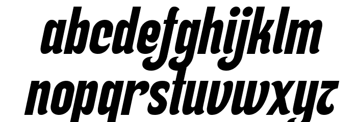 NuragaDemo Regular Font LOWERCASE