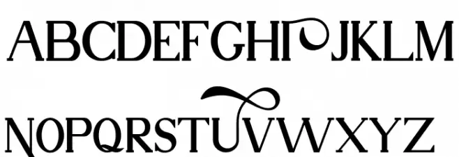Nuri Free 字体 大写