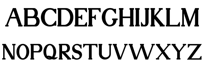 Nuri Free Font LOWERCASE