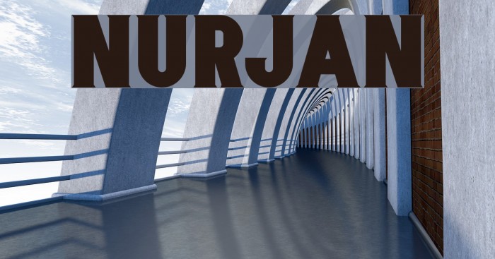 Nurjan Font examples
