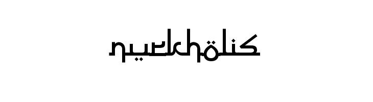 Nurkholis  免费字体下载