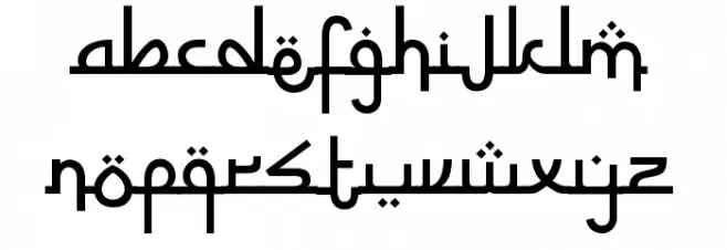 Nurkholis Schriftart Groß