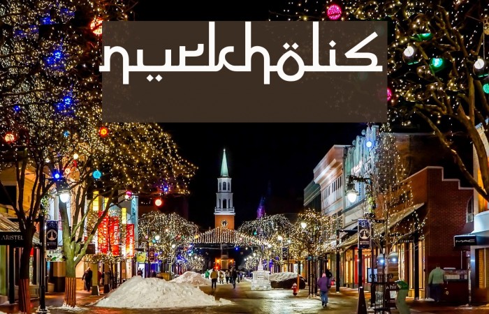 Nurkholis Schriftart examples