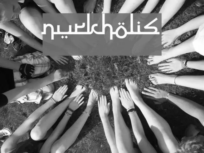 Nurkholis Font examples