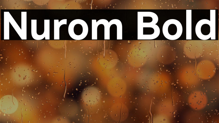 Nurom Bold Example 1