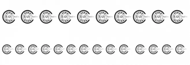Nurse Plants Demo Italic Font OTHER CHARS