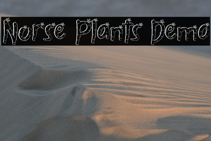 Nurse Plants Demo Example 1