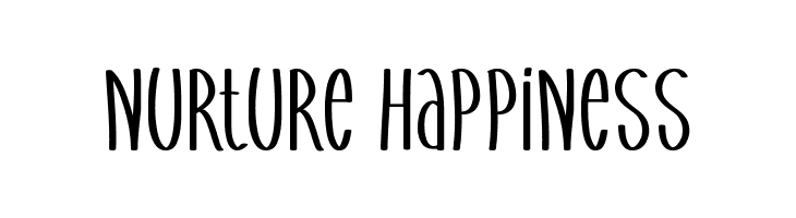 Nurture Happiness  नि: शुल्क फ़ॉन्ट्स डाउनलोड