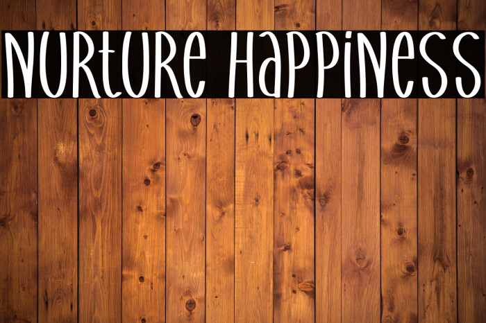 Nurture Happiness Example 1