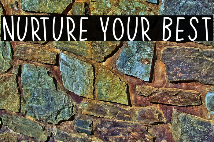 Nurture Your Best Example 3