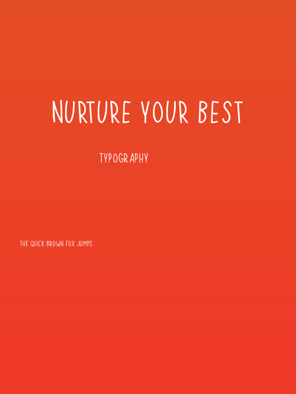 Nurture Your Best Poster