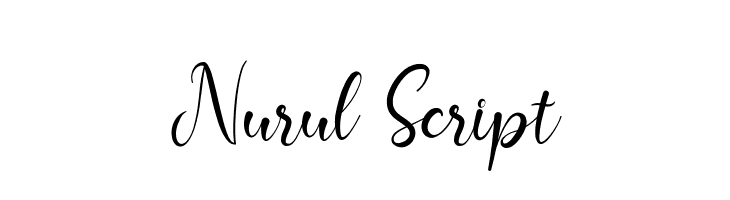 Nurul Script  baixar fontes gratis