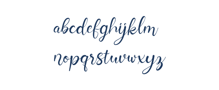 Nurul Script Lowercase