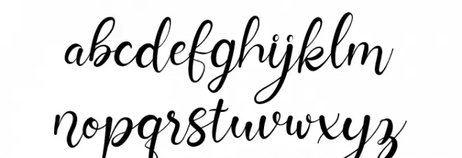 Nurul Script Fuentes MINÚSCULAS