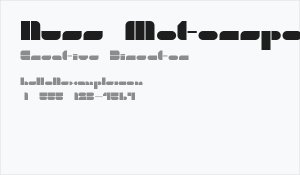 Nuss Motorsports Business Card