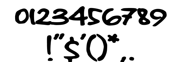 Nutara Regular Font OTHER CHARS