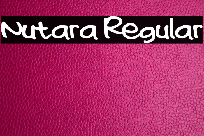 Nutara Regular Example 3