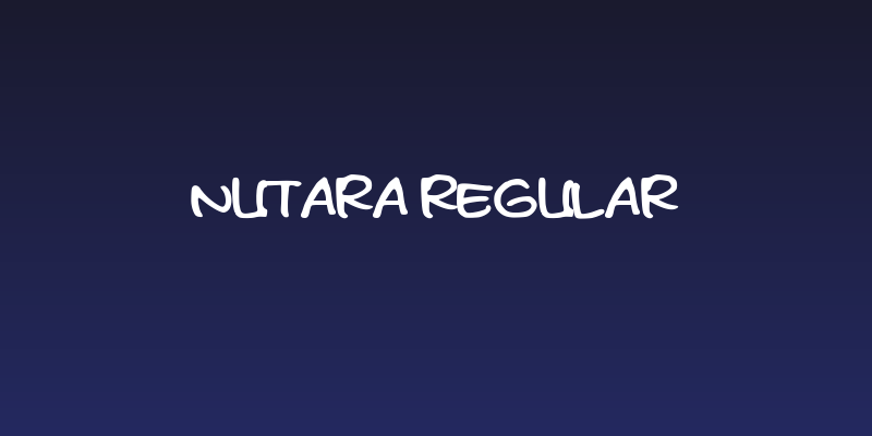 Nutara Regular Social Header
