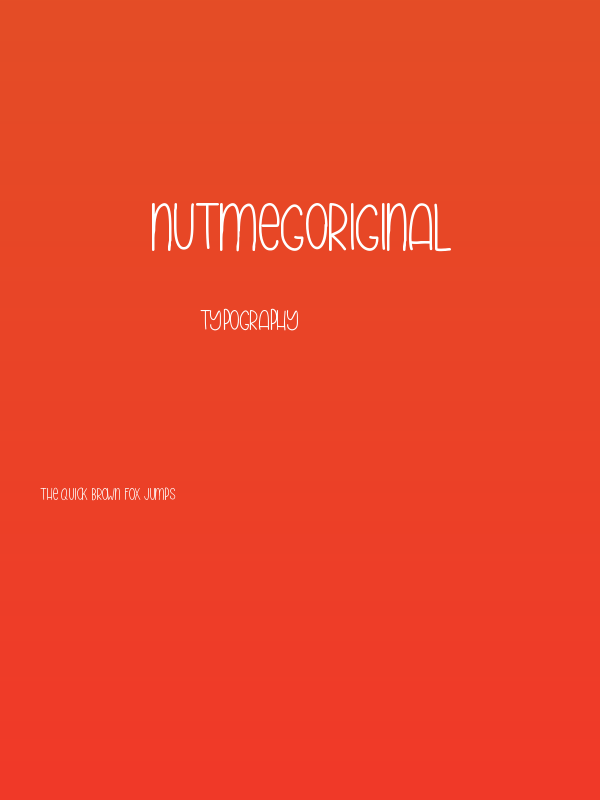 NutmegOriginal Poster