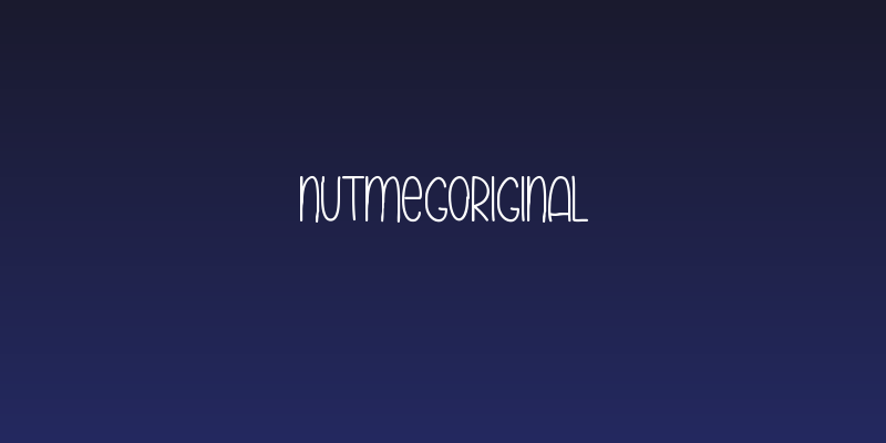 NutmegOriginal Social Header