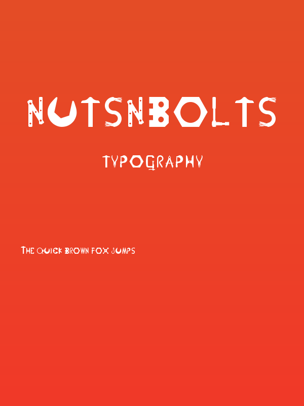 NutsNBolts Poster