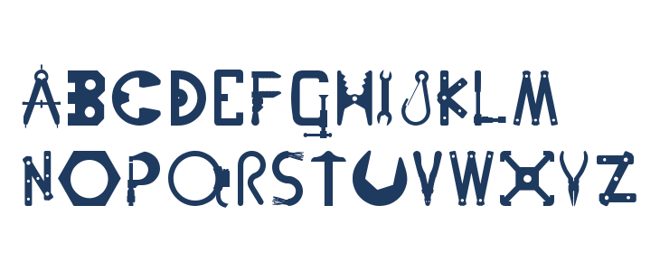 NutsNBolts Lowercase