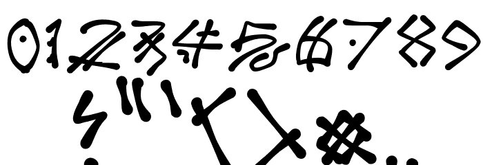 Nutty Captain Font OTHER CHARS