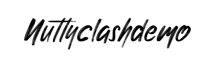 Nuttyclash demo  नि: शुल्क फ़ॉन्ट्स डाउनलोड