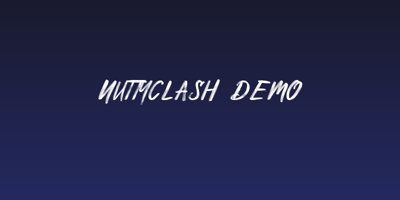 Nuttyclash demo Social Header