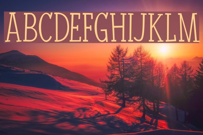 Nuuk DEMO Regular Font examples