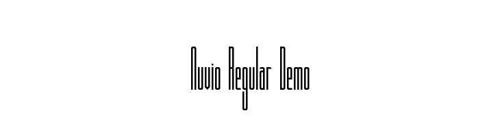 Nuvio Regular Demo  Frei Schriftart Herunterladen