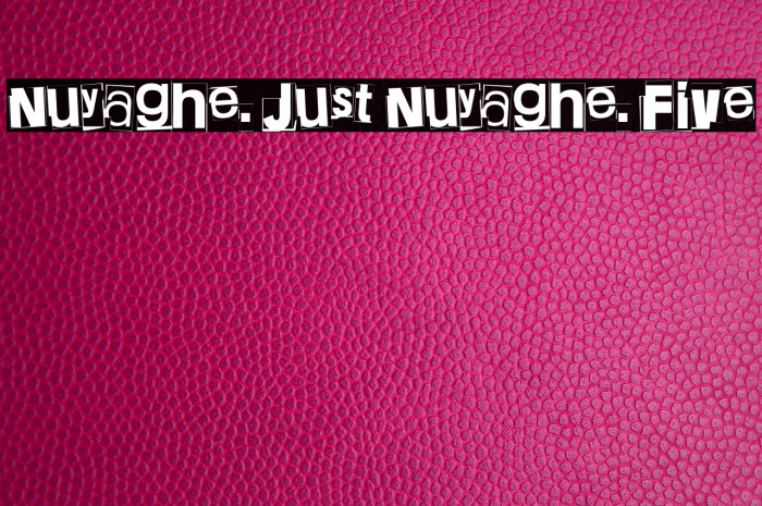 Nuyaghe. Just Nuyaghe. Five Example 2