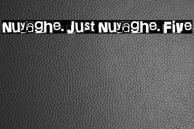 Nuyaghe. Just Nuyaghe. Five Example 2