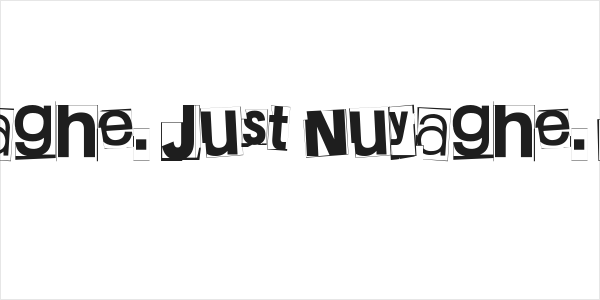 Nuyaghe. Just Nuyaghe. Five Logo