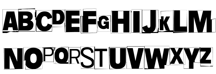 Nuyaghe. Just Nuyaghe. Regular Font UPPERCASE