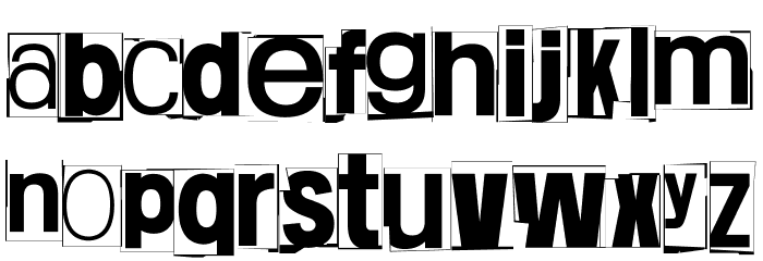 Nuyaghe. Just Nuyaghe. Regular Font LOWERCASE