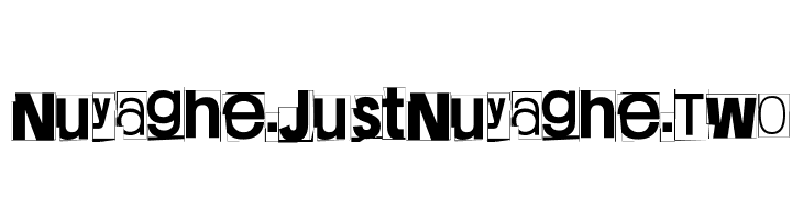 Nuyaghe. Just Nuyaghe. Two  Free Fonts Download