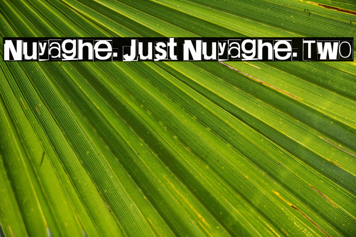 Nuyaghe. Just Nuyaghe. Two Example 3