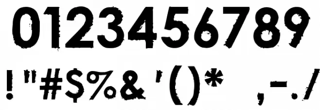 nu-century-gothic Bold Font OTHER CHARS