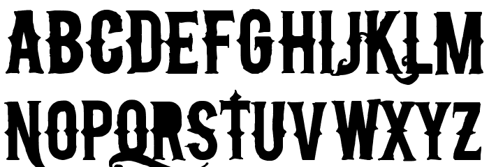 nu Font LOWERCASE