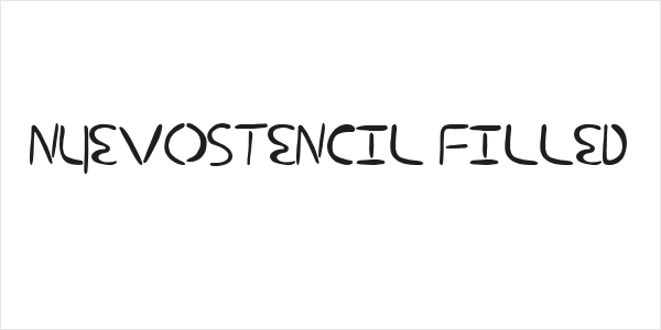 nuevostencil filled Logo