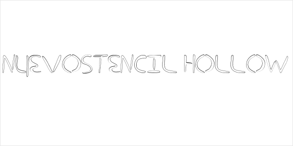 nuevostencil hollow Logo