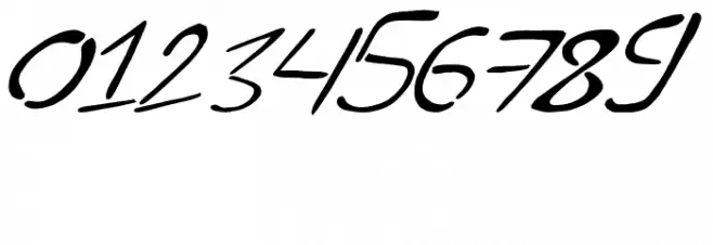 nuevostencil tilted Font OTHER CHARS