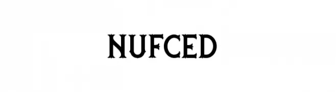 nufced DEMO  Descarca Fonturi Gratis