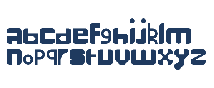 number one Regular Lowercase