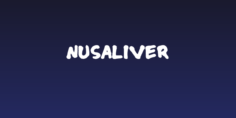 nusaliver Social Header